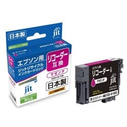 互換リサイクルインクカートリッジ エプソン リコーダー RDH-M マゼンタ（顔料） 日本製 JIT-KERDHM