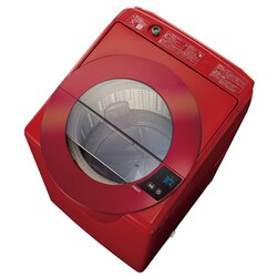 ヨドバシ Com Aqua アクア Aqw Lv80g R ななめドラム 簡易乾燥機能付き洗濯機 8kg シャイニーレッド 通販 全品無料配達