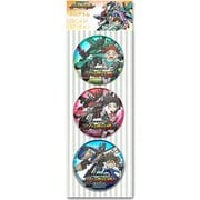 新幹線変形ロボ シンカリオン ホログラム 缶バッジ 3Pセット [キャラクターグッズ]