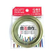 自遊自在2巻セット シャインゴールド [デザインカラーワイヤー]