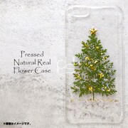 押し花スマホケース Disegno(ディセーニョ) Christmas1 for iPhone 7/iPhone 8 [iPhone用ケース]
