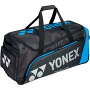 BAG1800C 188 [テニスバッグ キャスターバッグ テニス 3本用 ブラック/ブルー]