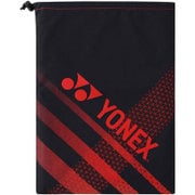 テニスバッグ シューズケース BAG1893 187 ブラック/レッド [テニスバッグ シューズケース]