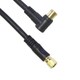 BLF-50-48 [4K8K放送対応 5Cアンテナケーブル F型プラグ(L型)-F型接栓 5m ブラック]