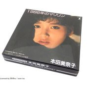 レコジャケ クリスタルガラスマグネット 本田美奈子 GM-HM-003