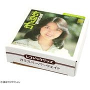 レコジャケ ガラスペーパーウェイト 石川ひとみ GPW-IH-001