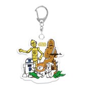 スター・ウォーズ キャラクターズ アクリルキーホルダー [キャラクターグッズ]