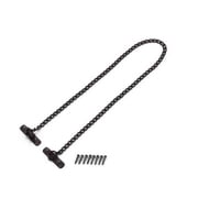 S-203 [茶 転倒防止金具80cm 2本入]