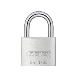ABUS TITALIUM南京錠 35mm 3本キー BP-64TI-35KD