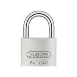 ABUS TITALIUM南京錠 40mm 3本キー BP-64TI-40KD