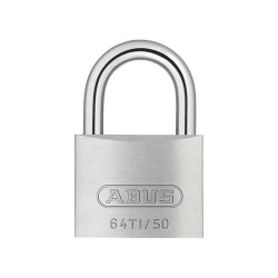 ABUS TITALIUM南京錠 50mm 3本キー BP-64TI-50KD