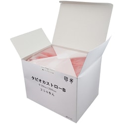 タピオカ飲料用極太ストロー 250本入 レッド 32150102