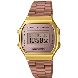 Rose gold casio vintage deals