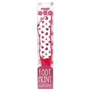 足型かかとやすり フットプリント レッド FTP12