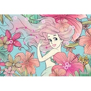 70-010 ディズニー Royal Floral アリエル [ジグソーパズル 70ピース（完成サイズ：10×14.7cm）]
