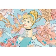 70-012 ディズニー Royal Floral シンデレラ [ジグソーパズル 70ピース（完成サイズ：10×14.7cm）]