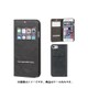 CERTA FLIP ケルタフリップ 窓付きダイアリーケース チャコールブラック [iPhone SE（第2世代）/8/7/6s/6 4.7インチ用ケース]