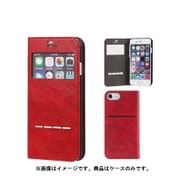 CERTA FLIP ケルタフリップ 窓付きダイアリーケース レッド [iPhone SE（第2世代）/8/7/6s/6 4.7インチ用ケース]