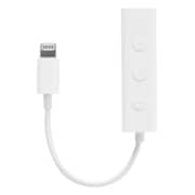 Audio＋Charge イヤホン＋ライトニング変換アダプタ ホワイト