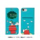 PEANUTS フリップ窓付きダイアリーケース フライングエース スカイブルー [iPhone SE（第2世代）/8/7/6s/6 4.7インチ用ケース]