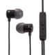 Compact Metallic Earphone 3.5mm イヤホンマイク ブラック