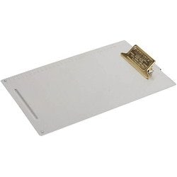 メタルクリップボード A4 ブラス 117-330A4-BS