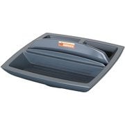 ロータリーデスクオーガナイザー グレー Y826-975GY