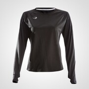 WD083LBK [BM･DRY エアーメッシュ ロングスリーブ WOMEN L ブラック]