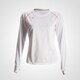 WD083MWH [BM･DRY エアーメッシュ ロングスリーブ WOMEN M ホワイト]