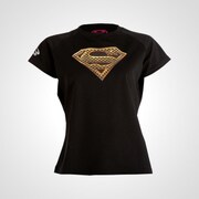 WD080LBK [BM･DRY SUPERMAN ハーフスリーブ WOMEN L ブラック]