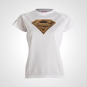 WD080LWH [BM･DRY SUPERMAN ハーフスリーブ WOMEN L ホワイト]