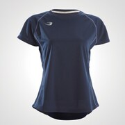 WD082LNV [BM･DRY エアーメッシュ ハーフスリーブ WOMEN L ネイビー]