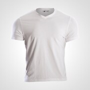 MT152LWH [ベーシックTシャツVネック L ホワイト]