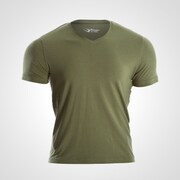 MT152MKH [ベーシックTシャツVネック M カーキ]