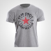 MT160LGY [カジュアルプリントTシャツ STAR1 L グレー]