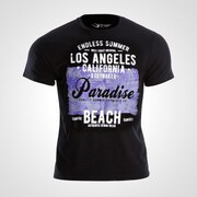 MT161XLBK [カジュアルプリントTシャツ PARADISE1 XL ブラック]