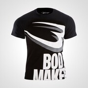 MT163XLBK [カジュアルプリントTシャツ BｰLOGO2 XL ブラック]