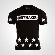 MT165XLBK [カジュアルプリントTシャツ STAR2 XL ブラック]