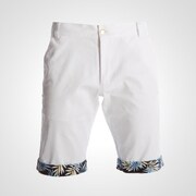 MK088XLWH [ストレッチツイルハーフパンツ XL ホワイト]