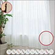 エモーション 遮像断熱UVカットレースカーテン パステルグリーン 幅100×丈108cm 2枚組