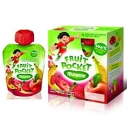 フルーツポケット アップル・ストロベリー・バナナ 90g×4 [果実飲料]