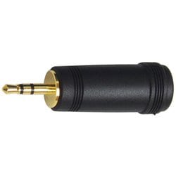 φ3.5mmステレオミニジャック(メス)-φ2.5mmステレオ超ミニプラグ(オス)変換アダプター FAD-812SS