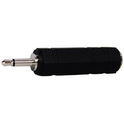 φ6.3mmモノラル標準ジャック(メス)-φ3.5mmモノラルミニプラグ(オス)変換アダプター FAD-814MM