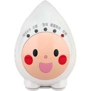 6918 [おしゃべり熱中症計 風邪ひき指数・温湿度計付き 白]