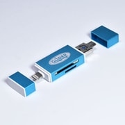 iPhone用カードリーダー 青 GLD9955MJ42BL