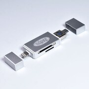 iPhone用カードリーダー 銀 GLD9979MJ42SL