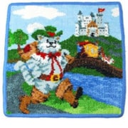 ハンドタオル 並行輸入品 Fairy Tales 205 Puss In Boots FEILER