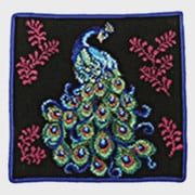 ハンドタオル 並行輸入品 Peacock 204 Blue FEILER