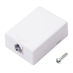 【期間限定！最安値挑戦】 - ヨドバシ.com ミヨシ DA-R20/GY ローゼット 6極2芯対応 MCO コーヒー