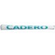CADERO 2×2 Pentagon AIR 白×ブルー バックライン無し [ゴルフグリップ]